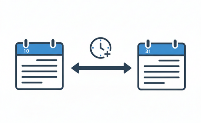Date and Time Difference
Calculator
